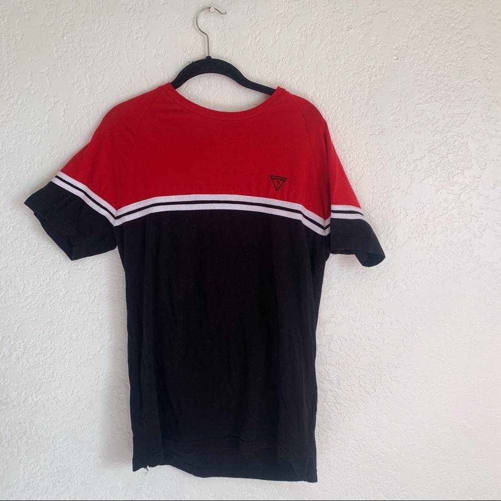 striped guess t shirt